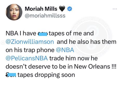 moriah mills sex tape zion|Ex